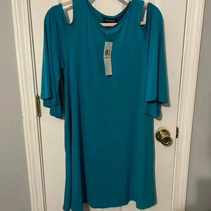 NINALeonard Green mini Dress NWT
